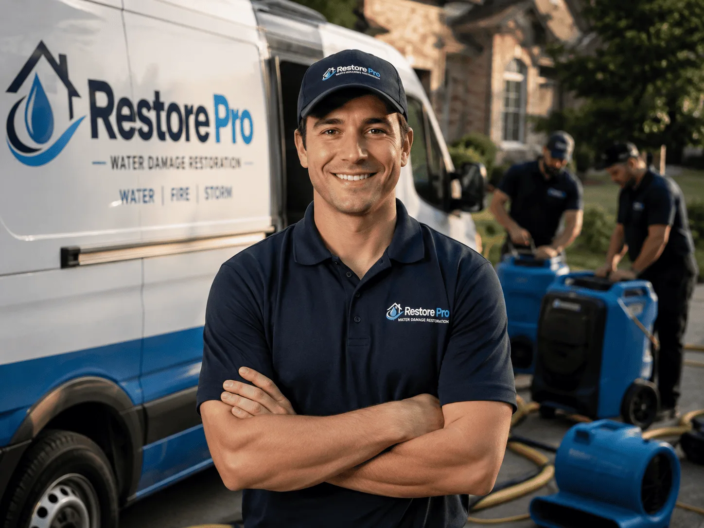 Water Damage Restoration company in Mcleod, ND